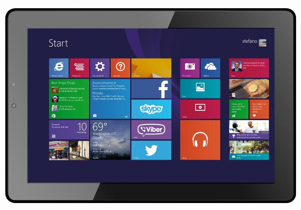 11.6" Memoria 32 GB Mediacom WinPad U11 Tablet PC 2 in 1 Windows 10 Grado A 