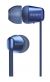 Sony WI-C310 Auricolare Wireless In-ear, Passanuca Musica e Chiamate Bluetooth Blu 